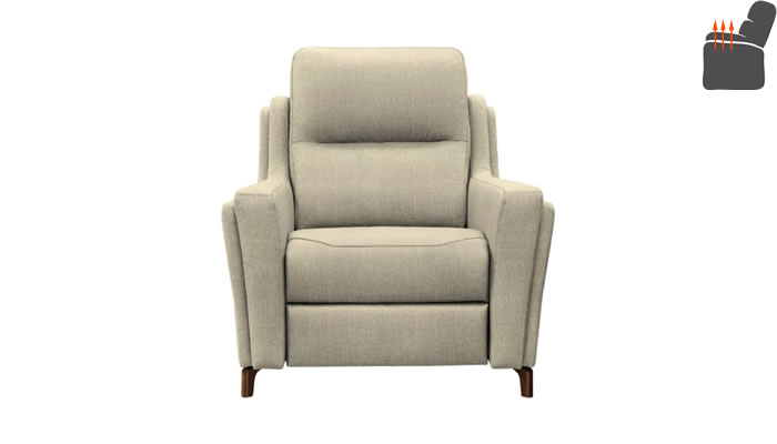 Parker Knoll Portland Armchair Heated Seat Cromwell Natural Mahogany Leg